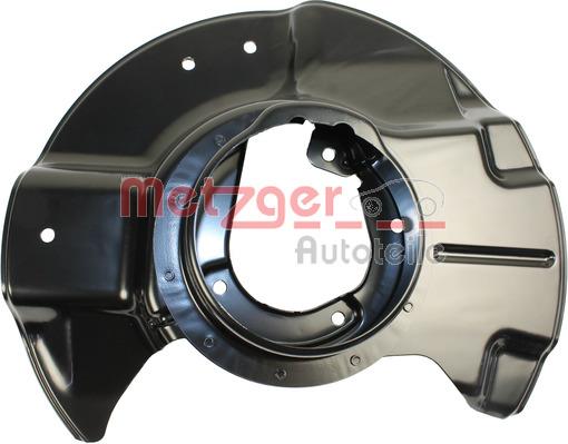 Metzger 6115127 Brake dust shield 6115127: Buy near me in Poland at 2407.PL - Good price!
