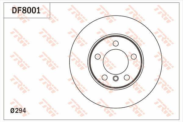 TRW DF8001 Tarcza hamulcowa DF8001: Dobra cena w Polsce na 2407.PL - Kup Teraz!