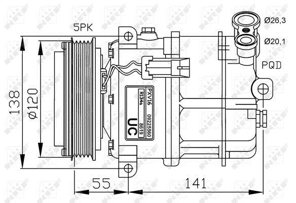 NRF Kompressor klimaanlage – Preis 1136 PLN