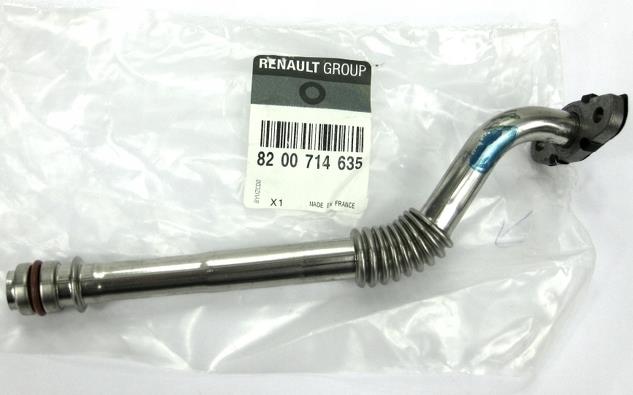 Renault 82 00 714 635 Turbine oil drain pipe 8200714635: Buy near me at 2407.PL in Poland at an Affordable price!