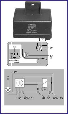 Hitachi 132052 Relay, glow plug system 132052: Buy near me in Poland at 2407.PL - Good price!