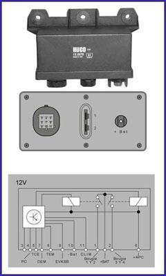 Hitachi 132075 Glow plug relay 132075: Buy near me in Poland at 2407.PL - Good price!