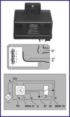 Hitachi 132081 Glow plug relay 132081: Buy near me in Poland at 2407.PL - Good price!