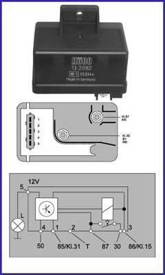 Hitachi 132082 Glow plug relay 132082: Buy near me in Poland at 2407.PL - Good price!