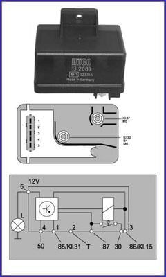 Hitachi 132083 Glow plug relay 132083: Buy near me in Poland at 2407.PL - Good price!