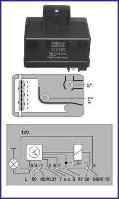 Hitachi 132085 Glow plug relay 132085: Buy near me in Poland at 2407.PL - Good price!