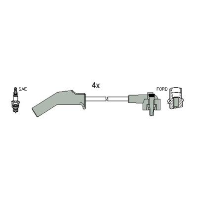 Hitachi 134271 Przewody wysokiego napięcia, komplet 134271: Dobra cena w Polsce na 2407.PL - Kup Teraz!