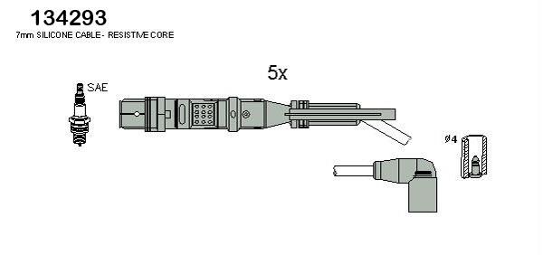 Hitachi 134293 Przewody wysokiego napięcia, komplet 134293: Dobra cena w Polsce na 2407.PL - Kup Teraz!