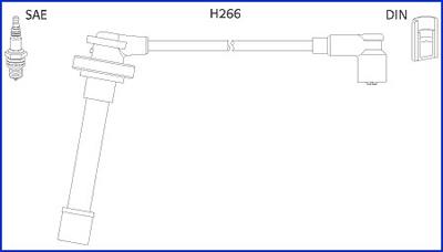 Hitachi 134521 Zündkabel kit 134521: Kaufen Sie zu einem guten Preis in Polen bei 2407.PL!