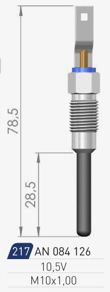 A-N Parts A-N084126 Glow plug AN084126: Buy near me in Poland at 2407.PL - Good price!