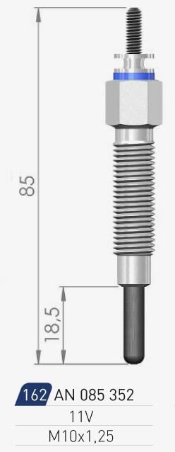 A-N Parts A-N085352 Glow plug AN085352: Buy near me in Poland at 2407.PL - Good price!