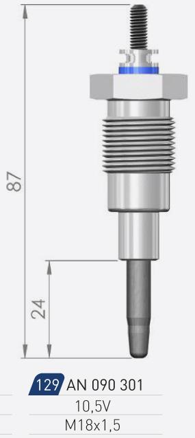 A-N Parts A-N090301 Glow plug AN090301: Buy near me in Poland at 2407.PL - Good price!