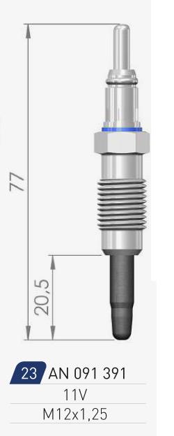 A-N Parts A-N091391 Glow plug AN091391: Buy near me in Poland at 2407.PL - Good price!
