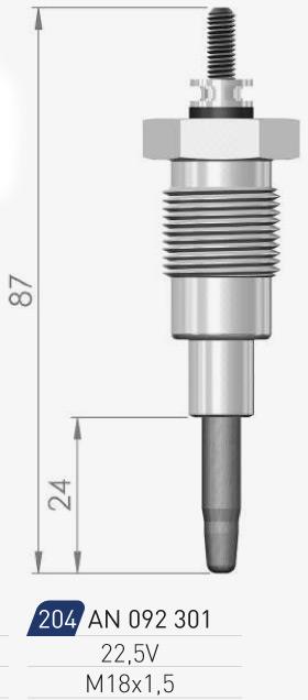 A-N Parts A-N092301 Glow plug AN092301: Buy near me in Poland at 2407.PL - Good price!