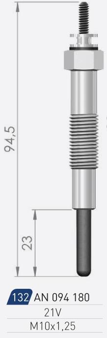 A-N Parts A-N094180 Glow plug AN094180: Buy near me in Poland at 2407.PL - Good price!
