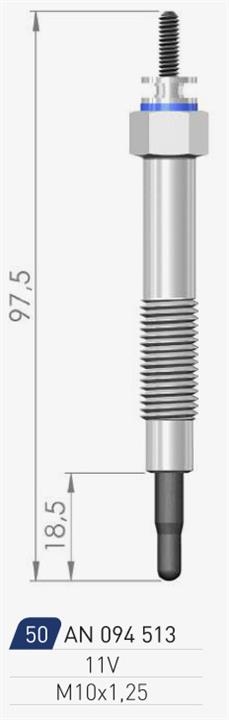 A-N Parts A-N094513 Glow plug AN094513: Buy near me in Poland at 2407.PL - Good price!
