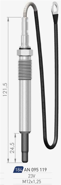 A-N Parts A-N095119 Glow plug AN095119: Buy near me in Poland at 2407.PL - Good price!