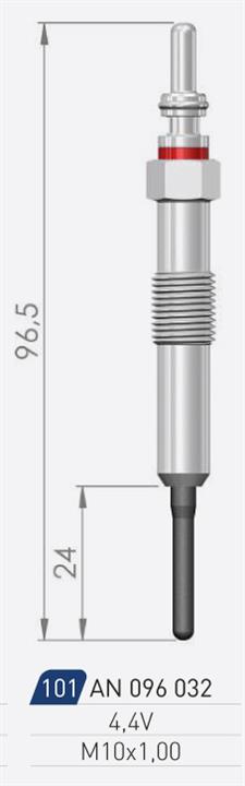 A-N Parts A-N096032 Glow plug AN096032: Buy near me in Poland at 2407.PL - Good price!