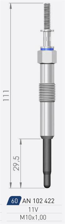 A-N Parts A-N102422 Glow plug AN102422: Buy near me in Poland at 2407.PL - Good price!