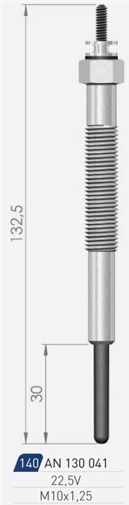 A-N Parts A-N130041 Glow plug AN130041: Buy near me in Poland at 2407.PL - Good price!