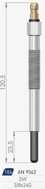 A-N Parts A-N9562 Glow plug AN9562: Buy near me in Poland at 2407.PL - Good price!