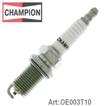Champion OE003/T10 Spark plug Champion (OE003/T10) C9YC OE003T10: Buy near me in Poland at 2407.PL - Good price!