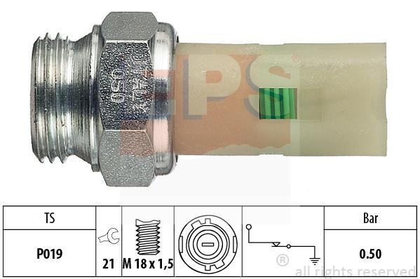 Eps 1.800.075 Oil pressure sensor 1800075: Buy near me in Poland at 2407.PL - Good price!