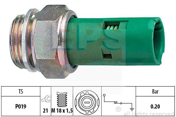 Eps 1.800.110 Oil pressure sensor 1800110: Buy near me in Poland at 2407.PL - Good price!