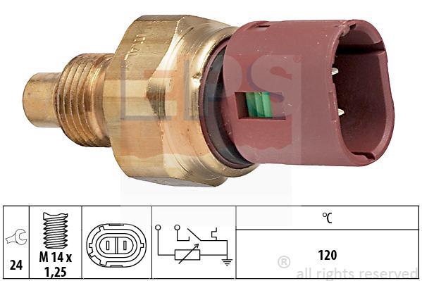 Eps 1.830.522 Coolant temperature sensor 1830522: Buy near me at 2407.PL in Poland at an Affordable price!