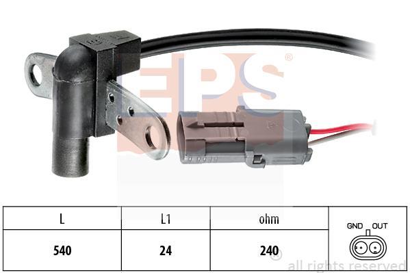 Eps 1.953.016 Camshaft position sensor 1953016: Buy near me in Poland at 2407.PL - Good price!