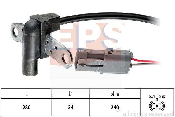 Eps 1.953.023 Crankshaft position sensor 1953023: Buy near me in Poland at 2407.PL - Good price!