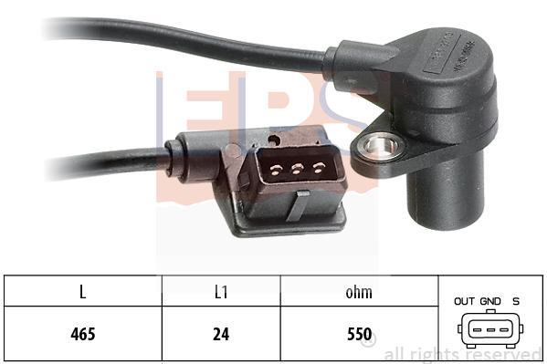 Eps 1.953.056 Crankshaft position sensor 1953056: Buy near me in Poland at 2407.PL - Good price!