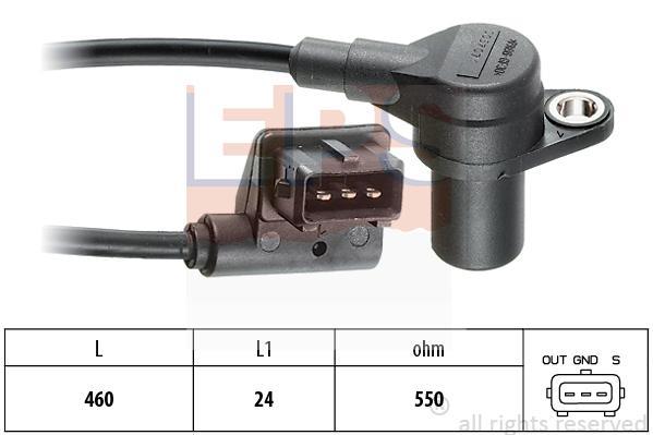 Eps 1.953.057 Crankshaft position sensor 1953057: Buy near me in Poland at 2407.PL - Good price!