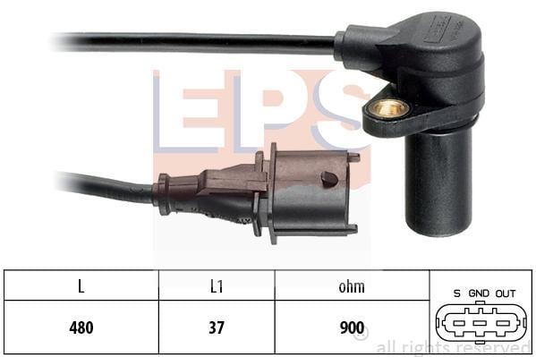 Eps 1.953.169 Crankshaft position sensor 1953169: Buy near me in Poland at 2407.PL - Good price!
