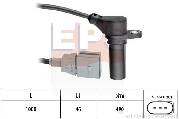 Eps 1.953.218 Camshaft position sensor 1953218: Buy near me in Poland at 2407.PL - Good price!