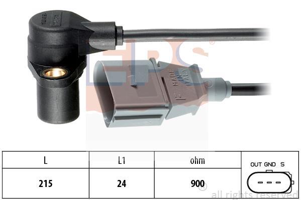 Eps 1.953.241 Crankshaft position sensor 1953241: Buy near me in Poland at 2407.PL - Good price!