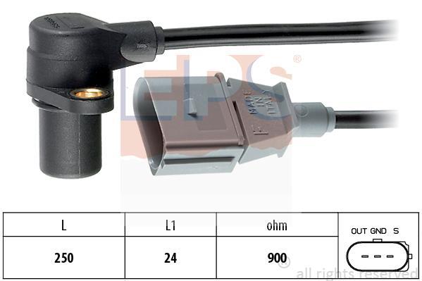 Eps 1.953.254 Crankshaft position sensor 1953254: Buy near me at 2407.PL in Poland at an Affordable price!