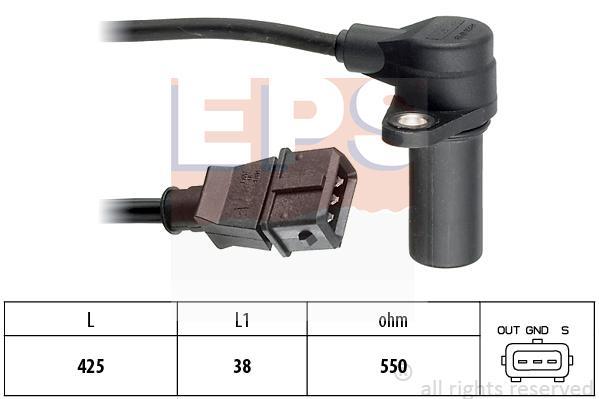Eps 1.953.271 Crankshaft position sensor 1953271: Buy near me in Poland at 2407.PL - Good price!