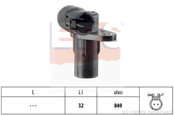 Eps 1.953.291 Crankshaft position sensor 1953291: Buy near me in Poland at 2407.PL - Good price!