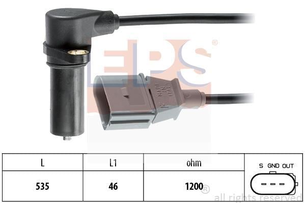 Eps 1.953.391 Crankshaft position sensor 1953391: Buy near me in Poland at 2407.PL - Good price!