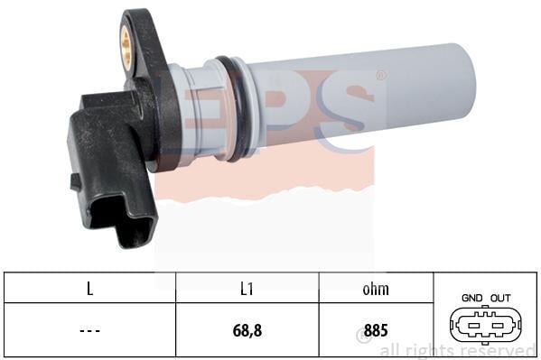 Eps 1.953.537 Crankshaft position sensor 1953537: Buy near me in Poland at 2407.PL - Good price!