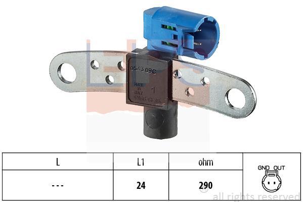Eps 1.953.543 Crankshaft position sensor 1953543: Buy near me in Poland at 2407.PL - Good price!