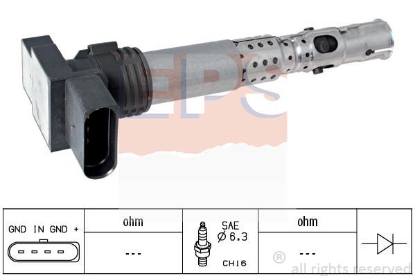 Eps 1.970.431 Ignition coil 1970431: Buy near me in Poland at 2407.PL - Good price!