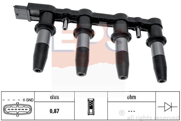Eps 1.970.450 Ignition coil 1970450: Buy near me in Poland at 2407.PL - Good price!