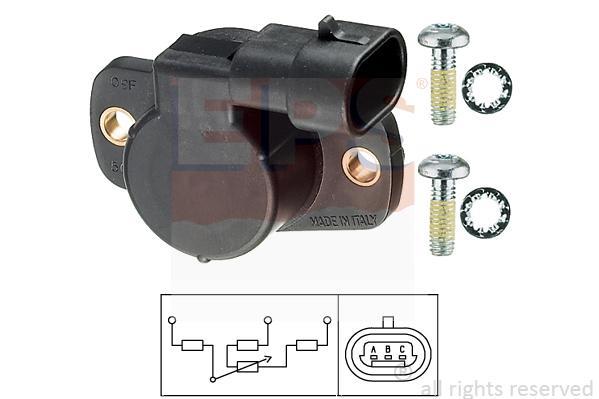 Eps 1.995.083 Throttle position sensor 1995083: Buy near me at 2407.PL in Poland at an Affordable price!