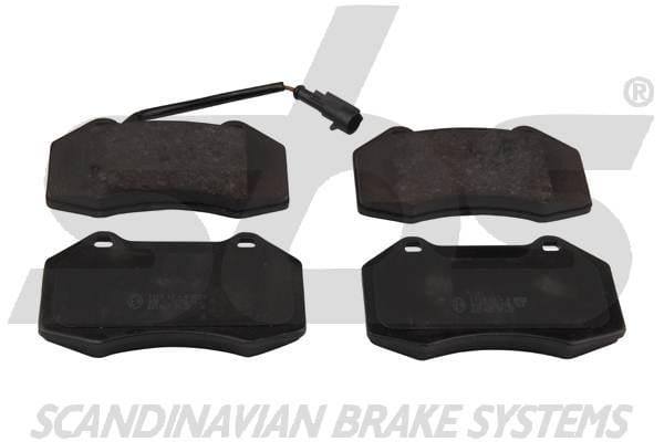 SBS 1501221027 Brake Pad Set, disc brake 1501221027: Buy near me at 2407.PL in Poland at an Affordable price!