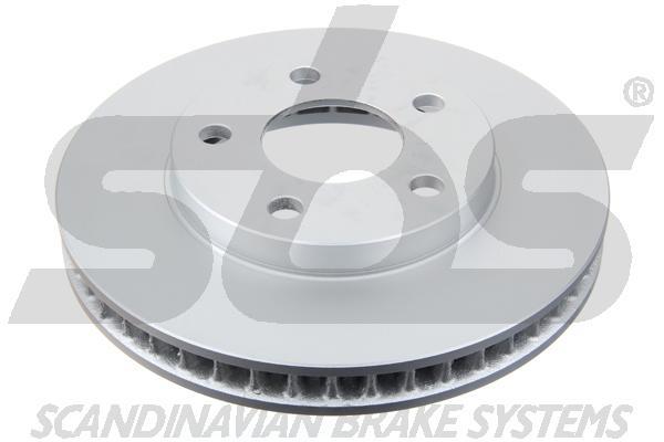 Front brake disc ventilated SBS 1815313634