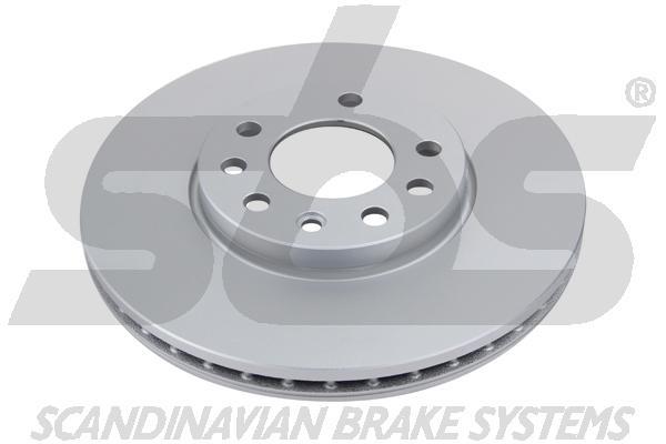 Front brake disc ventilated SBS 1815313645