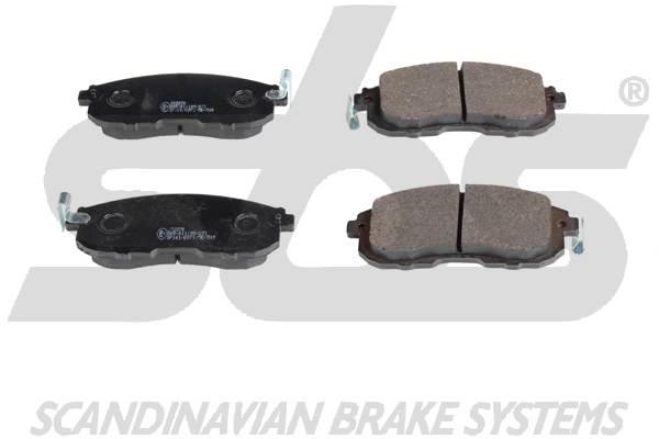 SBS 1501222270 Brake Pad Set, disc brake 1501222270: Buy near me in Poland at 2407.PL - Good price!
