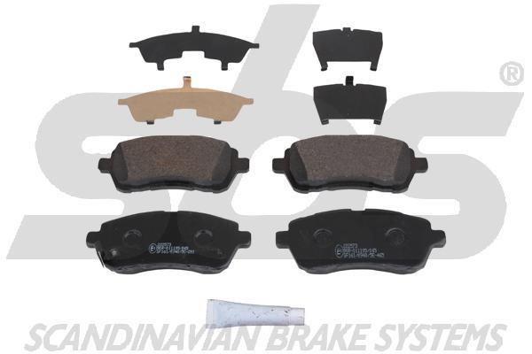 SBS 1501222573 Brake Pad Set, disc brake 1501222573: Buy near me in Poland at 2407.PL - Good price!
